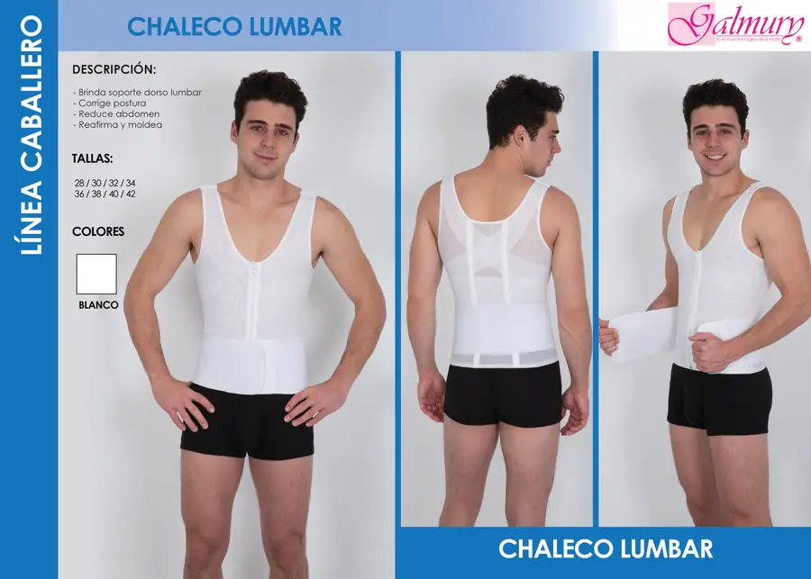 Chaleco Lumbar — Línea Caballero